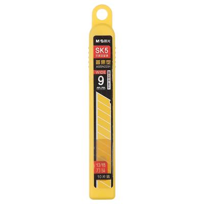 M&G ASSN2231 Knife Cutter Blade 9mm Pack of 10 Pieces