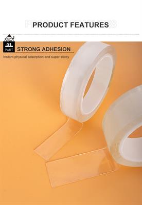 M&G Invisible Double Sided Magic Nano Mounting Tape 1 Inch