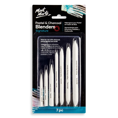 Mont Marte Maxx0011 Signature Pastel & Charcoal Blenders 7 Pcs Set