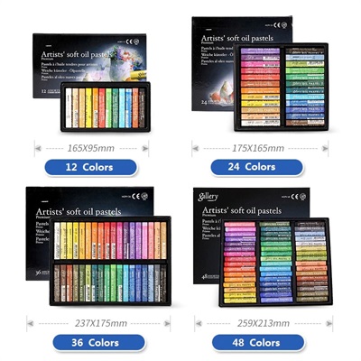 MUNGYO Gallery Artists' Soft Oil Pastels MOPV
