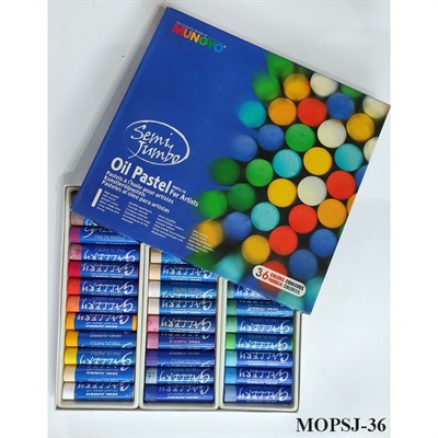 MUNGYO Semi Jumbo Oil Pastels for Artists MOPSJ-36