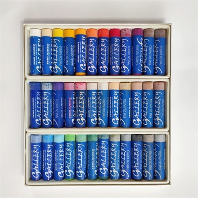 MUNGYO Semi Jumbo Oil Pastels for Artists MOPSJ-36