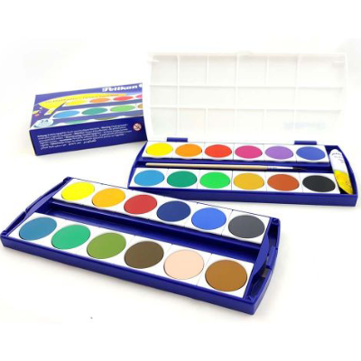 Pelikan F355/12/T11 Opaque Water Paint Box 12 Colours