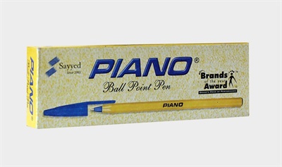 Piano Yellow Ballpoint Pen