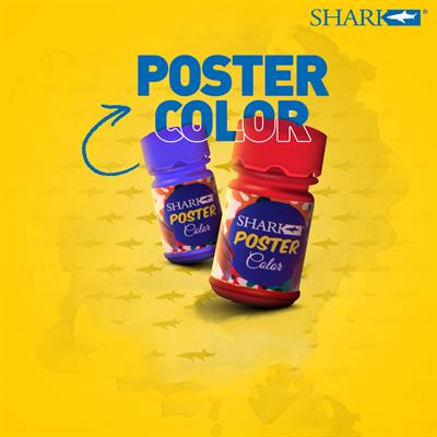 Shark PC-702 Regular 6+1 Poster Colours