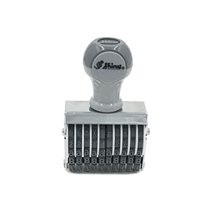 Shiny 8 to 16 Digits 4mm Manual Numbering Stamp