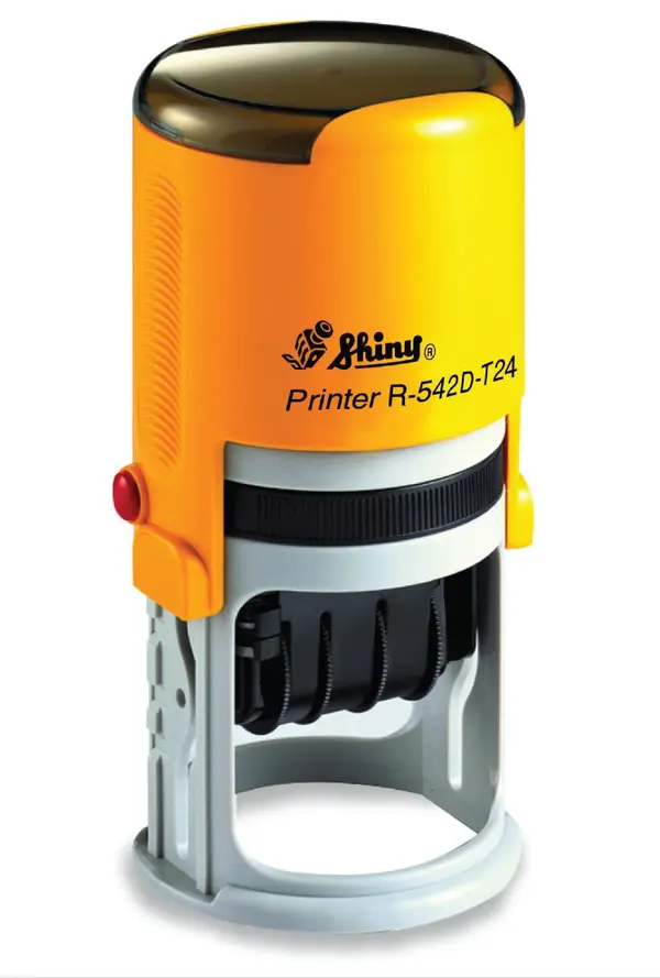 Shiny R-542D-T24  Received 24-Hours Timer Dater Self-Inking Stamp