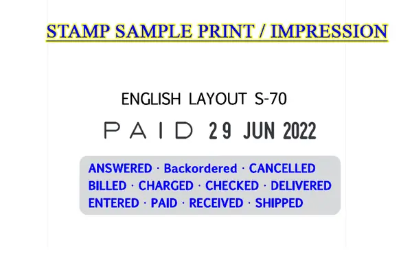 Shiny S-70 Dial-A-Phrase 11-in-1 Small Manual Date Stamp