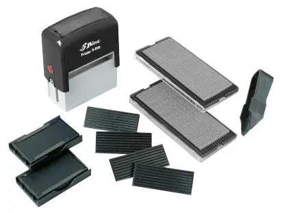 Shiny S-800 D.I.Y. Customized Self-Inking Printing Kit Stamp