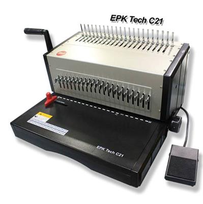 SMA EPK Tech C21 Electric Spiral Comb Binding Machine
