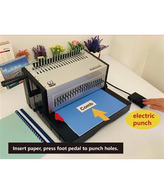 SMA EPK Tech C21 Electric Spiral Comb Binding Machine