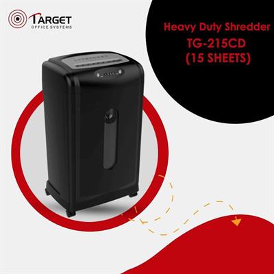 Target TG-215CD 15 Pages Paper/Card/CD Shredder