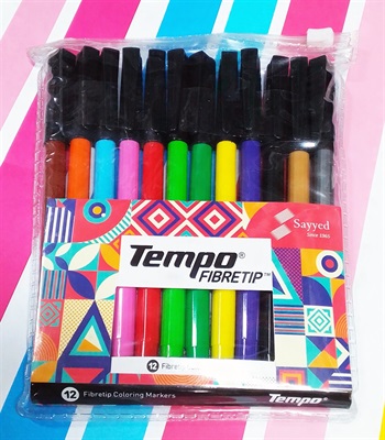 Tempo Assorted Colour Markers