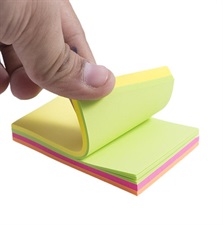 M&G YS-182 Neon Sticky Notes 3 x 2 Inches 4 Colours 