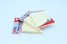 M&G YS-65 Yellow Colour Pastel Memo Sticky Notes 3x3 Inches