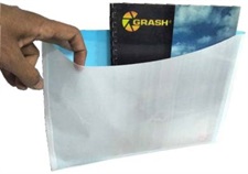 Grash GX-230-FC 2-Pocket Legal Button File Bag