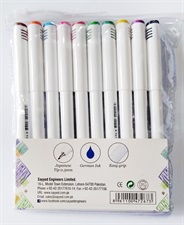 Piano Easy Grip Fineliner Pack of 10 Colours