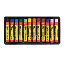 Deli EC20200 ColoRun 12 Colours Oil Pastels