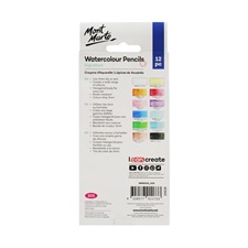Mont Marte MPN0031 Signature Watercolour Pencils 12 Colours