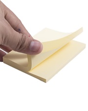 M&G YS-141 Yellow Colour Pastel Memo Sticky Notes 3x4 Inches