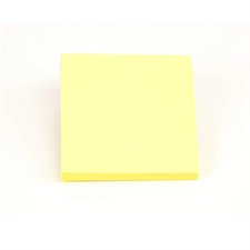 M&G YS-65 Yellow Colour Pastel Memo Sticky Notes 3x3 Inches