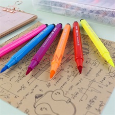 M&G ACP901B2 Washable Colour Markers 12 Colours