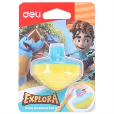 Deli ER01301 Gyro 1-Hole Pencil Sharpener