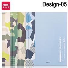 Deli EFB540 School Multi-Design Softcover B5 Notebook – 40 Pages