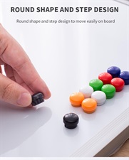 Deli E7823 Universal Magnetic Board Magnets 15MM 12 Pieces