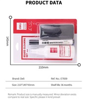 Deli E7839 Whiteboard Cleaning Set