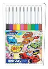 Mercury Assorted Colour Markers