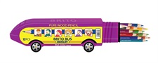 Mercury Brito Bus 12 Colour Pencils Half Size