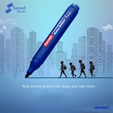 Piano Round Tip Permanent Marker Deluxe