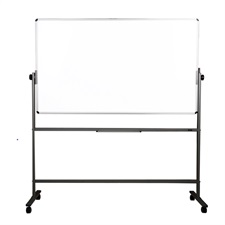 Deli E7883 Focus 2-Sided Magnetic Whiteboard 5×3 Feet with Stand