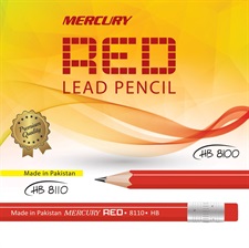 Mercury Red Graphite Pencil