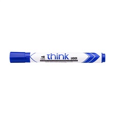 Deli EU00120-30 White Board Erasable Marker Round Tip