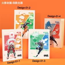 Deli EQFB560 School Multi Design Soft Cover B5 Notebook – 60 Pages 