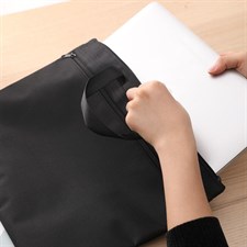 Deli EB55022 Extend Executive A4 Black Handbag