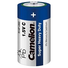 Camelion Super Heavy Duty C-Size Battery x 2 Cell Blister Pack