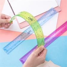 Deli E6209 Twist Flexible Scale 12 Inches / 30cm
