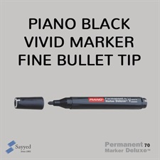 Piano Round Tip Permanent Marker Deluxe
