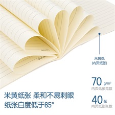 Deli EQFB540 School Multi Design Soft Cover B5 Notebook – 40 Pages