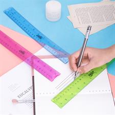 Deli E6209 Twist Flexible Scale 12 Inches / 30cm