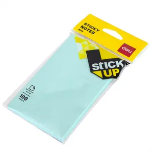 Deli EA00552 Pastel Sticky Notes 3x5 Inches