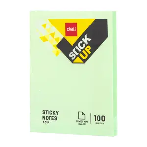 Deli EA01403 Pastel Sticky Notes 3x4 Inches 100 Sheets