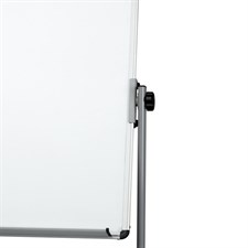 Deli E7893 Universal 2-Sided Magnetic Flip Chart 2×3 Feet with Stand Whiteboard and Chalkboard