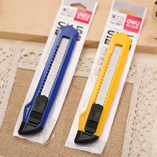 Deli E2001 Essential Series Utility Knife Paper Cutter 18mm