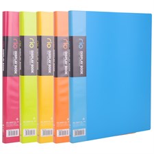Deli Rio Series E5032 A4 20 Pocket Display File