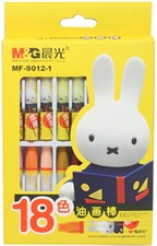 M&G Miffy Series Hexagon Oil Pastels 18 Colours