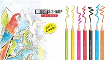 Mercury Brito 12 Colour Pencils Full Size